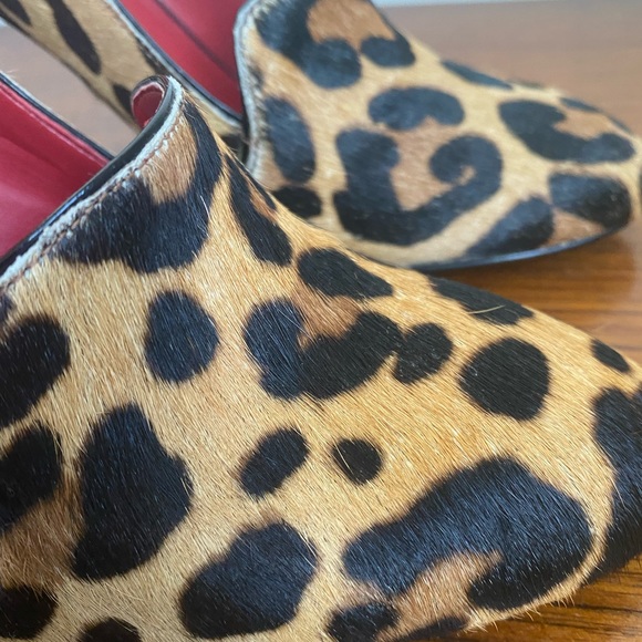 Nine West Leopard Print Heels - Picture 3 of 14